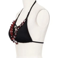 DEVIL FASHION Haut De Bikini 'Scotish' Noir -ALCHEMY GOTHIC shop haut de bikini scotish noir 13