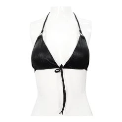 DEVIL FASHION Haut De Bikini 'Willow' Noir