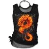 Spiral Direct Haut Sans Manches 'Fire Dragon' Noir 1 Spiral Direct Haut Sans Manches 'Fire Dragon' Noir -ALCHEMY GOTHIC shop haut sans manches fire dragon noir