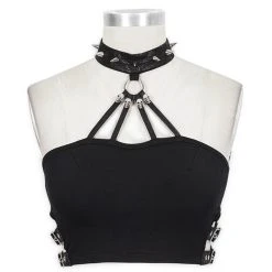 DEVIL FASHION Haut Sans Manches 'Iona' Noir