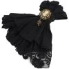 DEVIL FASHION Jabot 'Ishmael' Noir -ALCHEMY GOTHIC shop jabot ishmael noir