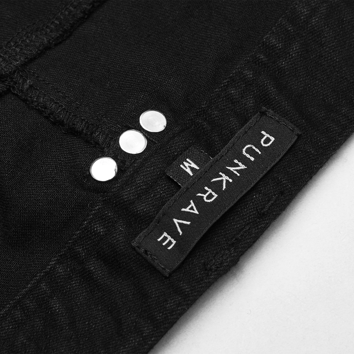 PUNK RAVE Jeans 'Punk Armor' Noir 15 PUNK RAVE Jeans 'Punk Armor' Noir – Image 13