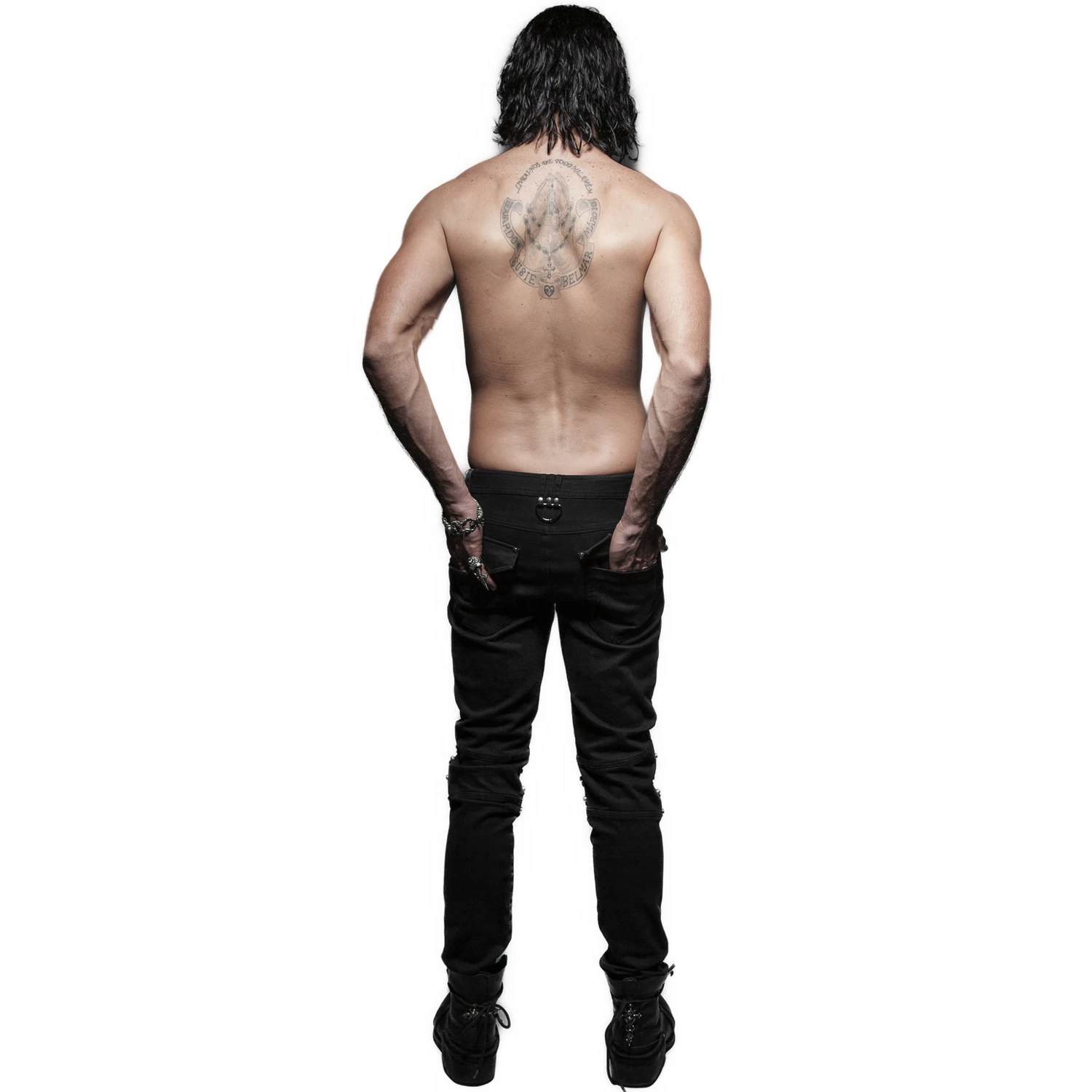 PUNK RAVE Jeans 'Punk Armor' Noir 7 PUNK RAVE Jeans 'Punk Armor' Noir – Image 5
