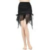 DEVIL FASHION Jupe De Plage 'Willow' Noire