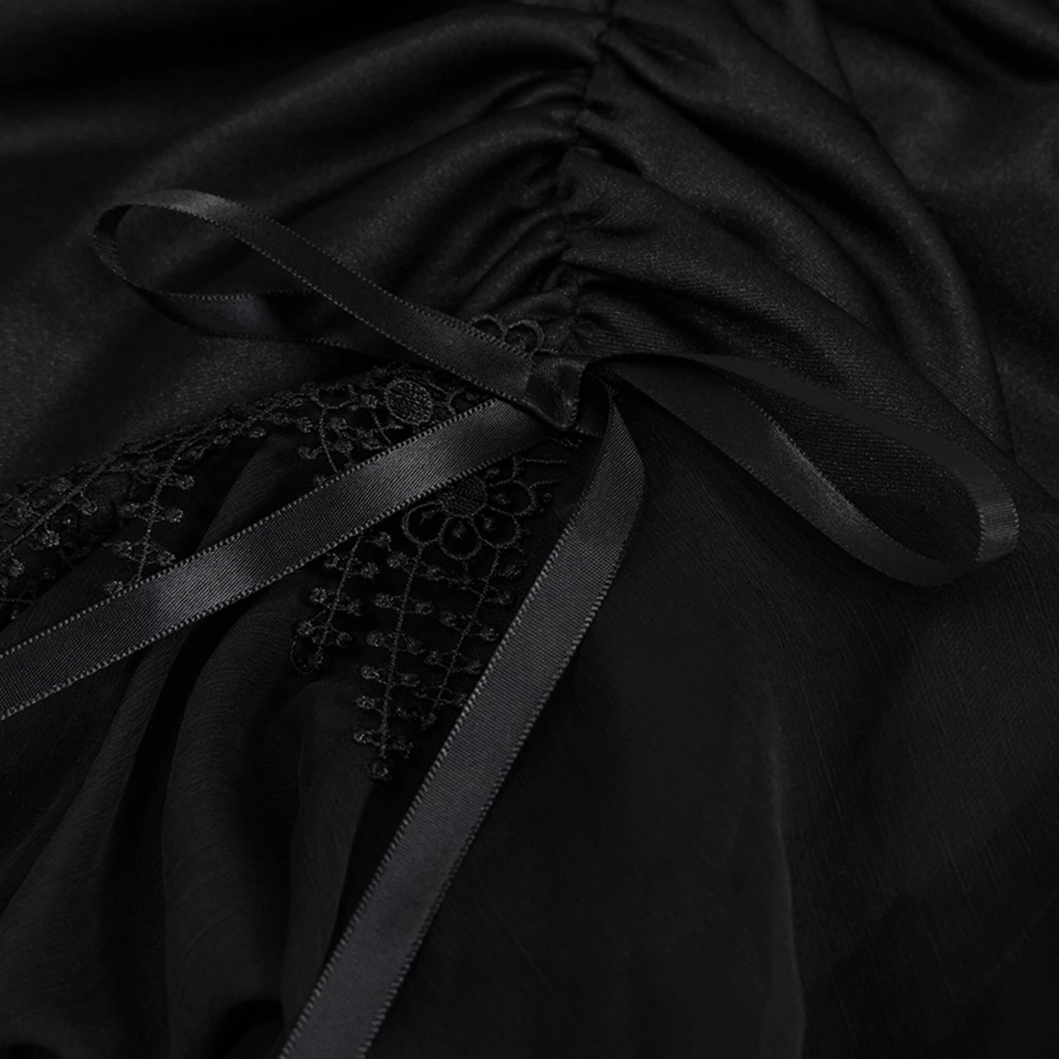 DEVIL FASHION Jupe De Plage 'Willow' Noire 18 DEVIL FASHION Jupe De Plage 'Willow' Noire – Image 16