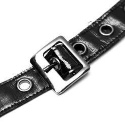 PUNK RAVE Jupe-Harnais 'Serpentine' Noire -ALCHEMY GOTHIC shop jupe harnais serpentine noire 13