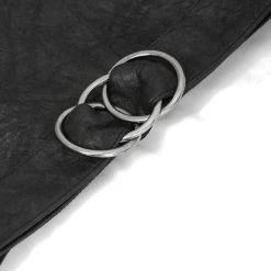 DEVIL FASHION Jupe Kilt 'Altaïr' Noire 31 DEVIL FASHION Jupe Kilt 'Altaïr' Noire -ALCHEMY GOTHIC shop jupe kilt altair noire 12