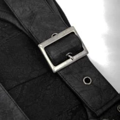 DEVIL FASHION Jupe Kilt 'Altaïr' Noire 34 DEVIL FASHION Jupe Kilt 'Altaïr' Noire -ALCHEMY GOTHIC shop jupe kilt altair noire 15