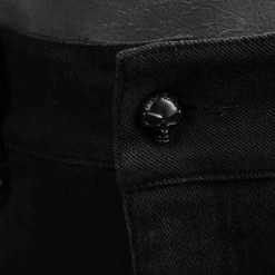 PUNK RAVE Jupe Pour Hommes 'Thanos' Noire -ALCHEMY GOTHIC shop jupe pour hommes thanos noire 12