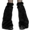 PUNK RAVE Leg Warmers 'Cool Girl' Noirs