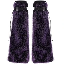 PUNK RAVE Leg Warmers 'Cool Girl' Pourpres 23 PUNK RAVE Leg Warmers 'Cool Girl' Pourpres -ALCHEMY GOTHIC shop leg warmers cool girl pourpres 8