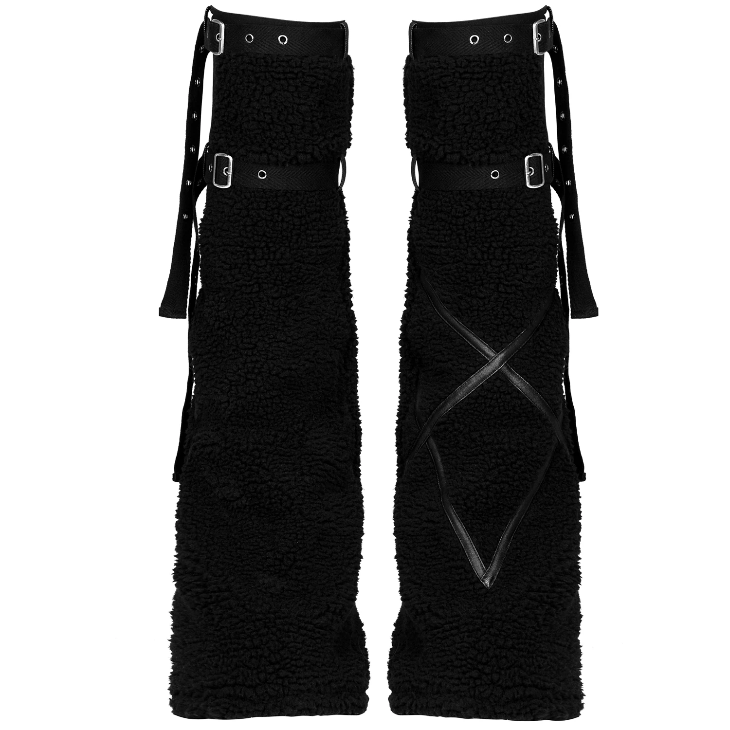 PUNK RAVE Leg Warmers 'Draconia' Noirs 10 PUNK RAVE Leg Warmers 'Draconia' Noirs – Image 8