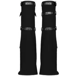 PUNK RAVE Leg Warmers 'Gehenna' Noirs 32 PUNK RAVE Leg Warmers 'Gehenna' Noirs -ALCHEMY GOTHIC shop leg warmers gehenna noirs 12