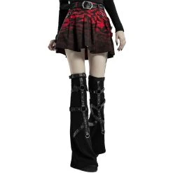 PUNK RAVE Leg Warmers 'Gehenna' Noirs 27 PUNK RAVE Leg Warmers 'Gehenna' Noirs -ALCHEMY GOTHIC shop leg warmers gehenna noirs 7