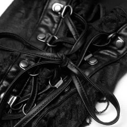 PUNK RAVE Leg Warmers 'Punk Decadent' Noirs 32 PUNK RAVE Leg Warmers 'Punk Decadent' Noirs -ALCHEMY GOTHIC shop leg warmers punk decadent noirs 14