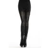 DARK IN LOVE Leggings 'Amoret' Noir 1 DARK IN LOVE Leggings 'Amoret' Noir -ALCHEMY GOTHIC shop leggings amoret noir