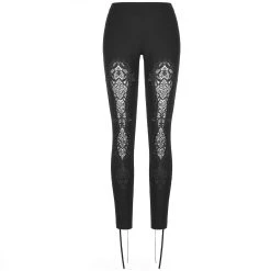 DARK IN LOVE Leggings 'Amoret' Noir -ALCHEMY GOTHIC shop leggings amoret noir 6
