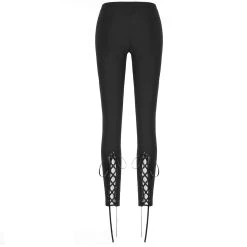 DARK IN LOVE Leggings 'Amoret' Noir -ALCHEMY GOTHIC shop leggings amoret noir 7
