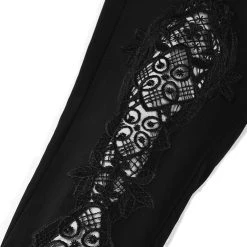 DARK IN LOVE Leggings 'Amoret' Noir -ALCHEMY GOTHIC shop leggings amoret noir 8