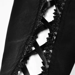 DARK IN LOVE Leggings 'Amoret' Noir -ALCHEMY GOTHIC shop leggings amoret noir 9