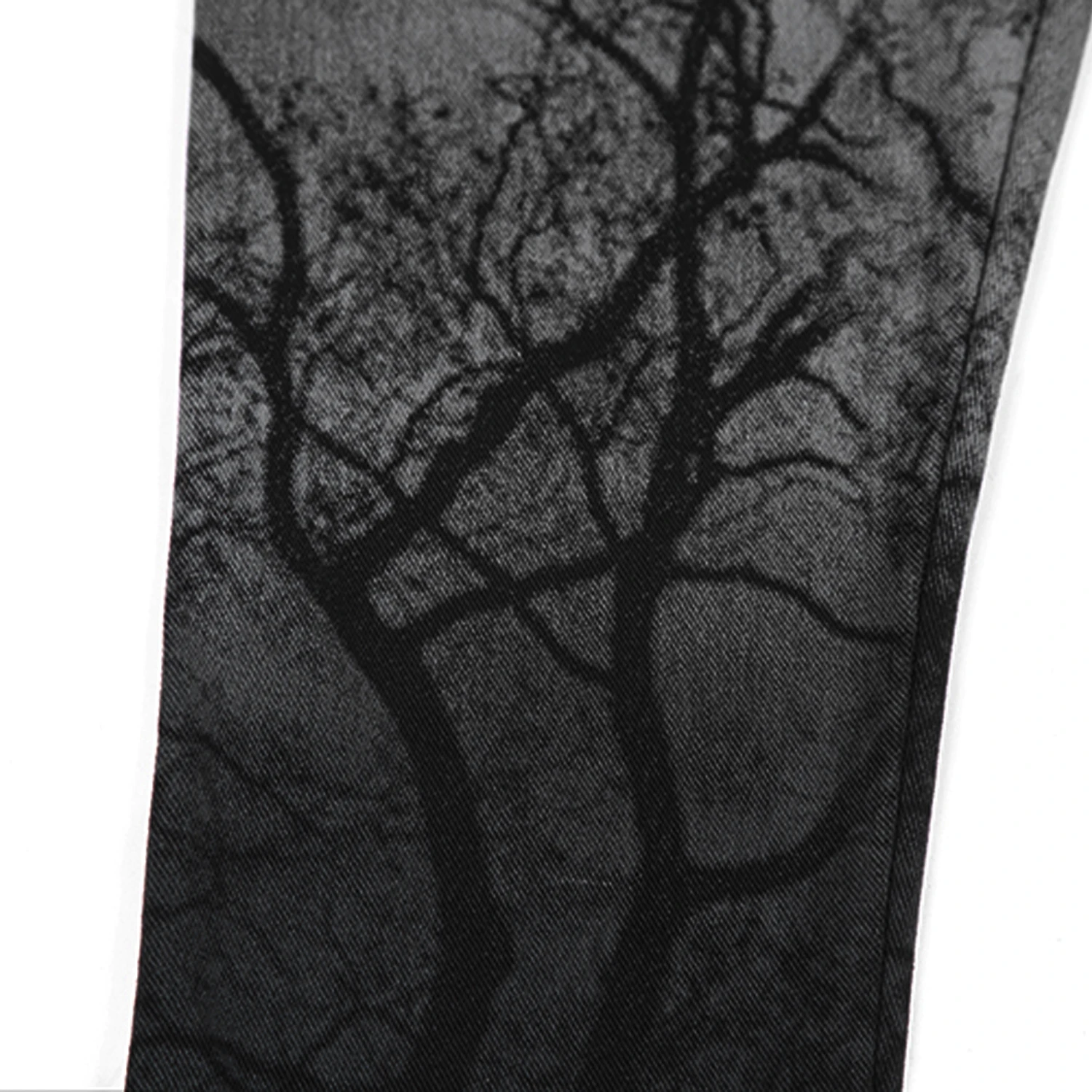 PUNK RAVE Leggings 'Brocéliande' Noir Et Gris 12 PUNK RAVE Leggings 'Brocéliande' Noir Et Gris – Image 10