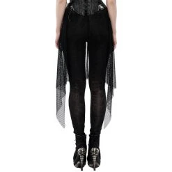 PUNK RAVE Leggings 'Goth Black Flames' Noir -ALCHEMY GOTHIC shop leggings goth black flames noir 5
