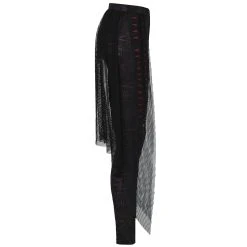 PUNK RAVE Leggings 'Goth Flames' Noir Et Rouge -ALCHEMY GOTHIC shop leggings goth flames noir et rouge 12