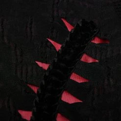 PUNK RAVE Leggings 'Goth Flames' Noir Et Rouge -ALCHEMY GOTHIC shop leggings goth flames noir et rouge 14