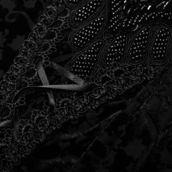 PUNK RAVE Leggings 'Gothic Retro' Noir -ALCHEMY GOTHIC shop leggings gothic retro noir 12