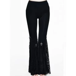DEVIL FASHION Leggings 'Lavinia' Noir 33 DEVIL FASHION Leggings 'Lavinia' Noir -ALCHEMY GOTHIC shop leggings lavinia noir 11
