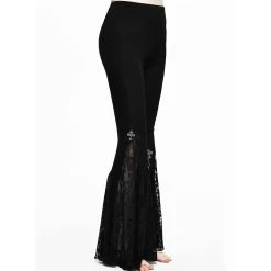 DEVIL FASHION Leggings 'Lavinia' Noir 35 DEVIL FASHION Leggings 'Lavinia' Noir -ALCHEMY GOTHIC shop leggings lavinia noir 13