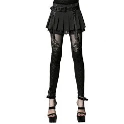 PUNK RAVE Leggings 'MacBeth' Noir -ALCHEMY GOTHIC shop leggings macbeth noir 10