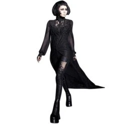 PUNK RAVE Leggings 'MacBeth' Noir -ALCHEMY GOTHIC shop leggings macbeth noir 4