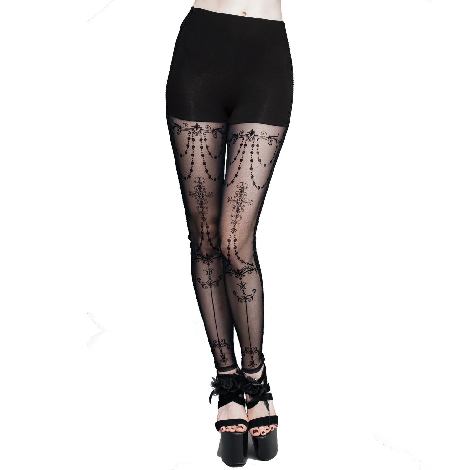Eva Lady Leggings 'Medusa' Noir 7 Eva Lady Leggings 'Medusa' Noir – Image 5