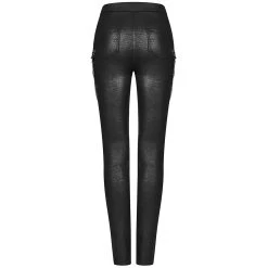 PUNK RAVE Leggings 'Nebulos' Noir -ALCHEMY GOTHIC shop leggings nebulos noir 11