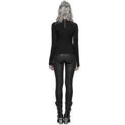 PUNK RAVE Leggings 'Nebulos' Noir -ALCHEMY GOTHIC shop leggings nebulos noir 2