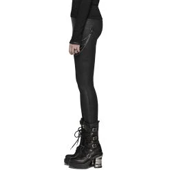PUNK RAVE Leggings 'Nebulos' Noir -ALCHEMY GOTHIC shop leggings nebulos noir 8