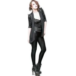 QUEEN OF DARKNESS Leggings Noir 'Seconde Peau' -ALCHEMY GOTHIC shop leggings noir seconde peau 1 5