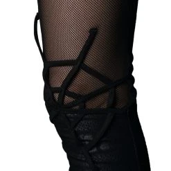PUNK RAVE Leggings 'Spiderella' Noir -ALCHEMY GOTHIC shop leggings spiderella noir 12