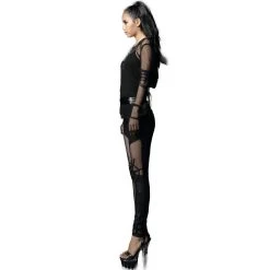 PUNK RAVE Leggings 'Spiderella' Noir -ALCHEMY GOTHIC shop leggings spiderella noir 6