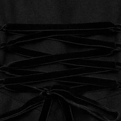 PUNK RAVE Long Manteau Brodé 'Maelyss' Noir -ALCHEMY GOTHIC shop long manteau brode maelyss noir 11