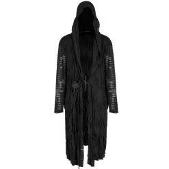 PUNK RAVE Long Manteau 'Lycidas' Noir