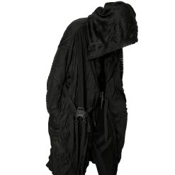 PUNK RAVE Long Manteau 'Lycidas' Noir -ALCHEMY GOTHIC shop long manteau lycidas noir 6