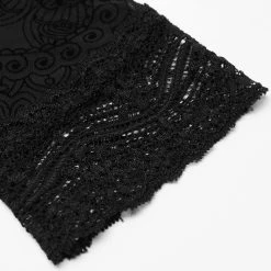 PUNK RAVE Longs Gants 'Independant' Noirs -ALCHEMY GOTHIC shop longs gants independant noirs 7