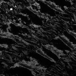 PUNK RAVE Longue Robe 'Cyrielle' En Velours Noir -ALCHEMY GOTHIC shop longue robe cyrielle en velours noir 17