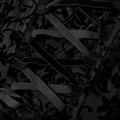 PUNK RAVE Longue Robe 'Druscillia' Noire 35 PUNK RAVE Longue Robe 'Druscillia' Noire -ALCHEMY GOTHIC shop longue robe druscillia noire 15