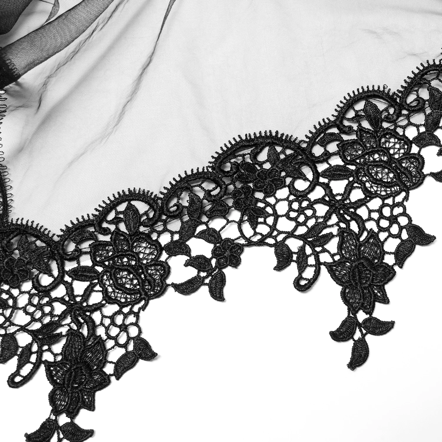 PUNK RAVE Longue Robe 'Druscillia' Noire 20 PUNK RAVE Longue Robe 'Druscillia' Noire – Image 18