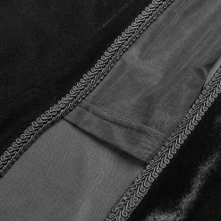 PUNK RAVE Longue Robe Gothique 'Princessa' Noire 26 PUNK RAVE Longue Robe Gothique 'Princessa' Noire -ALCHEMY GOTHIC shop longue robe gothique princessa noire 11