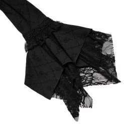 PUNK RAVE Longue Robe 'Metzli' Noire -ALCHEMY GOTHIC shop longue robe metzli noire 10