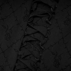 PUNK RAVE Longue Robe 'Metzli' Noire -ALCHEMY GOTHIC shop longue robe metzli noire 9